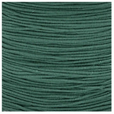 Gummikordel 1mm tannengrün 1m